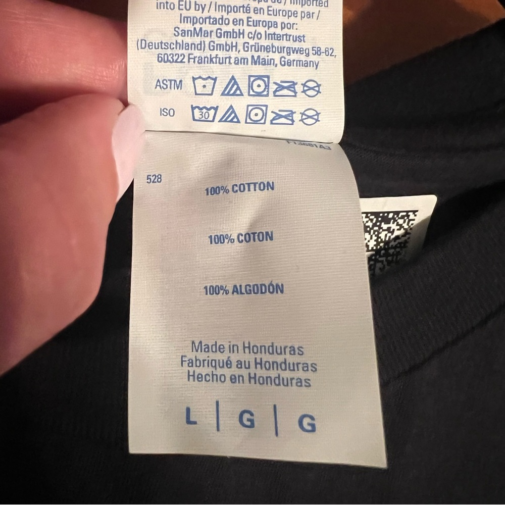 Port and Company Black Tee - Middle Children Matter - Picture 6 of 7